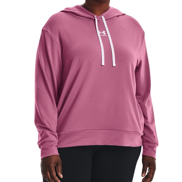 Under Armour Tops - Under Armour women’s Plus Size Rival French-Terry Fleece Hoodie